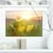Designart - Dandelion Blooming Flower in Field - Floral Canvas Art Print